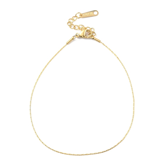 Ионное покрытие (ip) 304 браслеты из нержавеющей стали с цепочкой Boston Link для мужчин и женщин