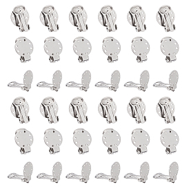 40шт. 304 клипсы из нержавеющей стали, плоско-круглые