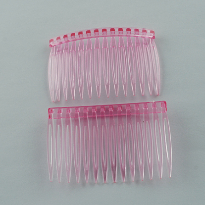 Plastic Hair Combs Findings, 46x70mm