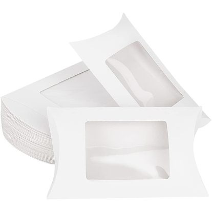 Коробки из крафт-бумаги, подарочная коробка конфет, с чистым окном