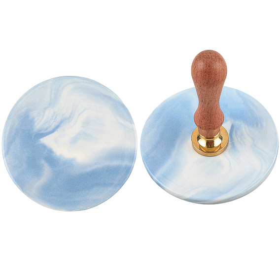 Фарфоровые восковые коврики с мраморным узором