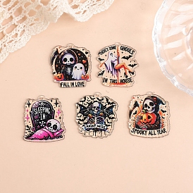 Halloween Acrylic Pendants