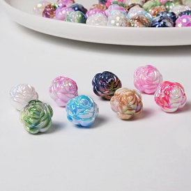 Uv perles acryliques de placage, fleur