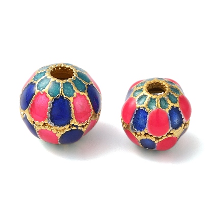 Стойки покрытие латунь эмаль бисер, долговечный, без кадмия и без свинца, круглые