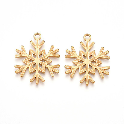 304 подвески из нержавеющей стали, ионное покрытие (ip), прелести снежинки