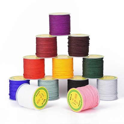 Polyester Braided Cord for Jewelry Making