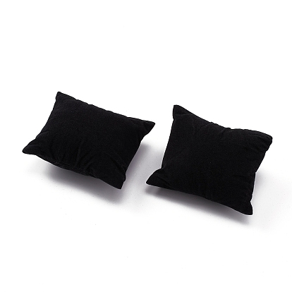 Бархатной подушке браслет ювелирные часы дисплей, с губкой, прямоугольные