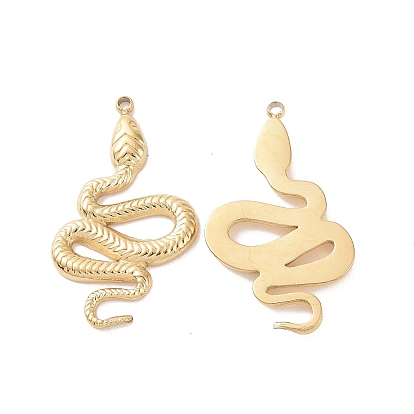 304 Stainless Steel Pendants, Snake