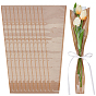 Kraft Paper Gift Bags, Single Flower Bouquets Wrapping Packaging, Suitable for Gift Giving Decoration