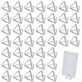 32шт. мини-железные держатели карточек, симпатичные настольные держатели карт, для свадьбы, стороны, треугольные
