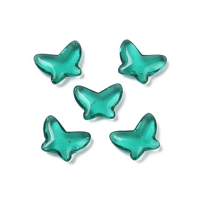 Кабошоны из стекла, бабочка