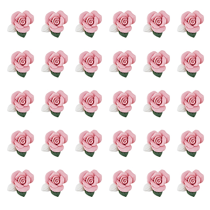 Фарфора ручной работы кабошонов, Китай глиняные шарики, цветок