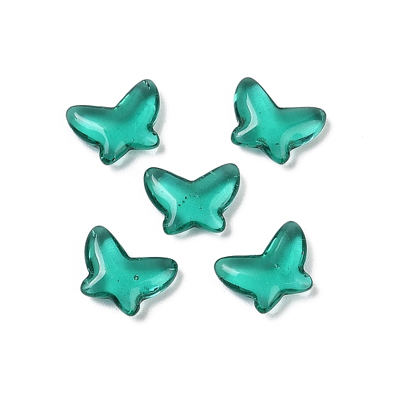 Кабошоны из стекла, бабочка