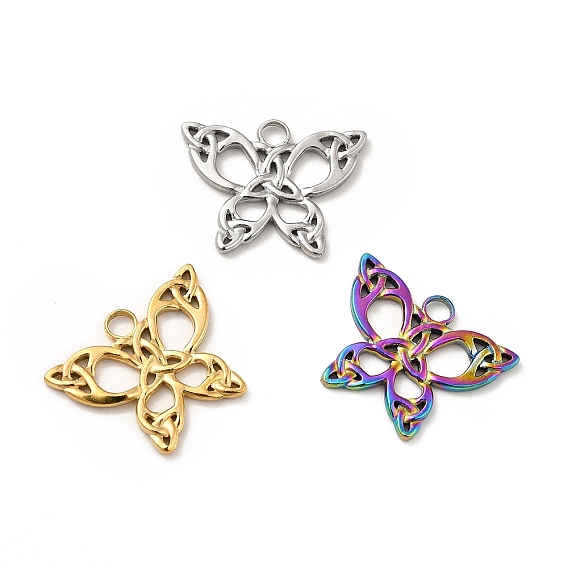 Ионное покрытие (ip) 201 подвески из нержавеющей стали, бабочка