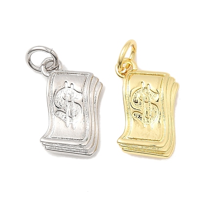 Латунные подвески, чары для счетов, долговечный, без свинца и без кадмия, стойки покрытие, с целью перехода в кольце