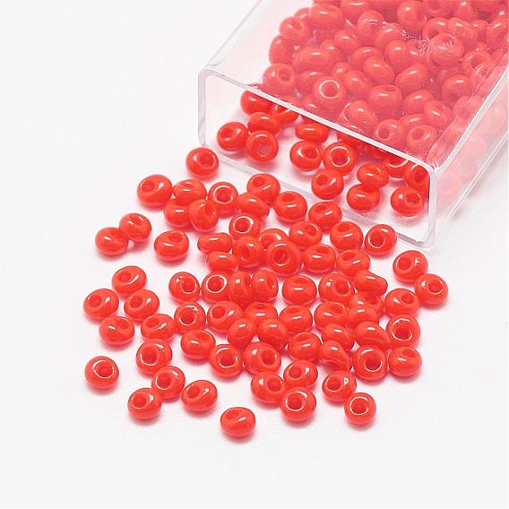 TOHO Japanese Fringe Seed Beads, Opaque Glass Round Hole Rocailles Seed Beads