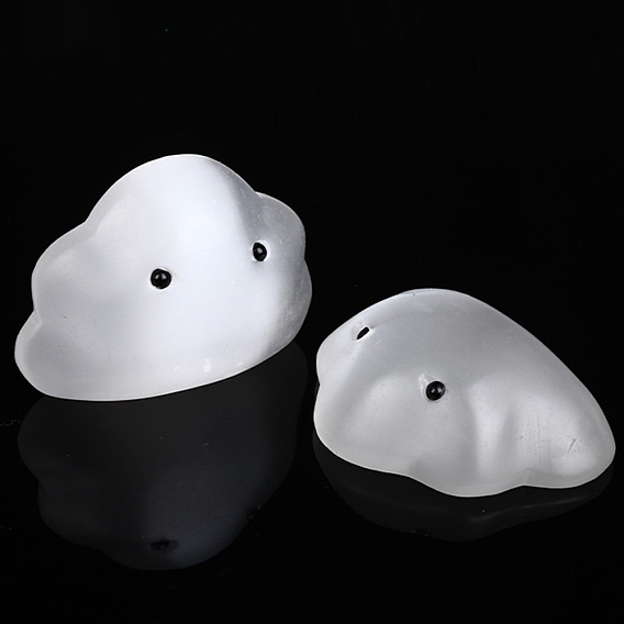 Украшения для скульптур из натурального селенита, для домашнего офисного стола, облако