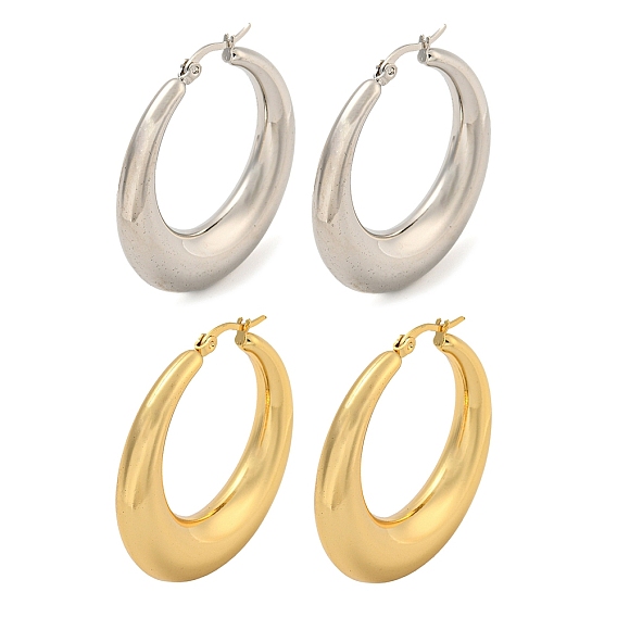 Серьги из 202 нержавеющей стали, с 304 штифтами из нержавеющей стали для женщин