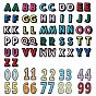 EDV-Sticktuch Eisen auf Flecken, Kostüm-Zubehör, Applikationen, Alphabet, Buchstabe & Zahl