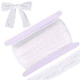 30 ярдов нейлоновой эластичной кружевной отделкой, с картонной карточкой