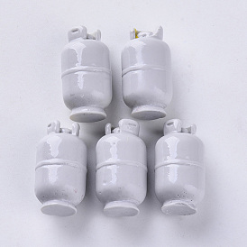 Resin Beads, No Hole/Undrilled, Gas Tank