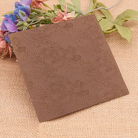 Transparent Clear Plastic Embossing Template Folders, For DIY Scrapbooking/Photo Album Decorative/Embossed Paper, Stamp Sheets