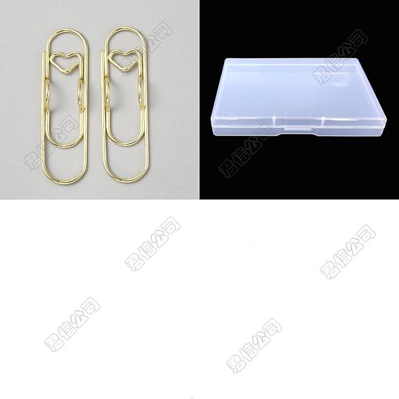 208шт. зажимы для ручек из углеродистой стали для блокнота, держатели для ручек в форме сердца