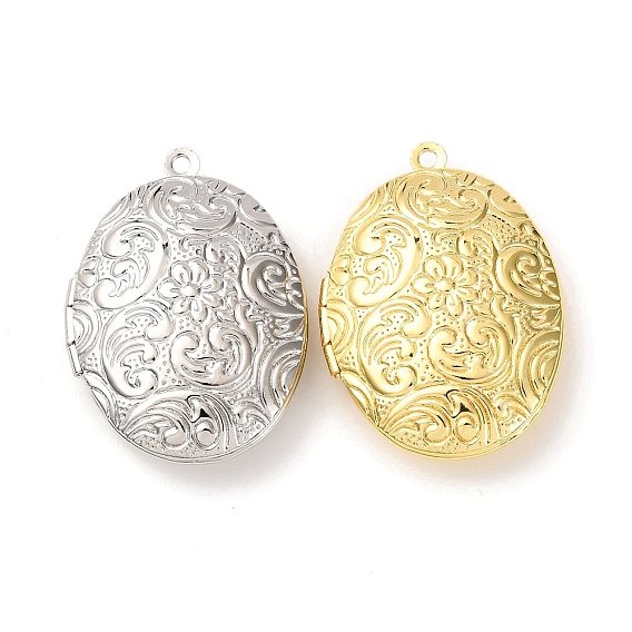 Латунные овальные медальон подвески, фото прелести рамка для ожерелья, стойки покрытие, долговечный