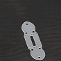 PVC Frosted Leather Punching Positioning Template Set, Belt Holes Templates, for DIY Leathercraft Tools