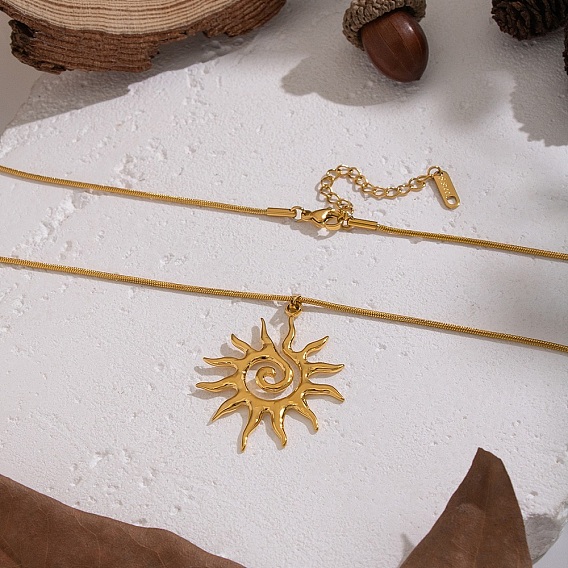 Европейский 304 спиральный солнечный подвес из нержавеющей стали с полыми подвесками