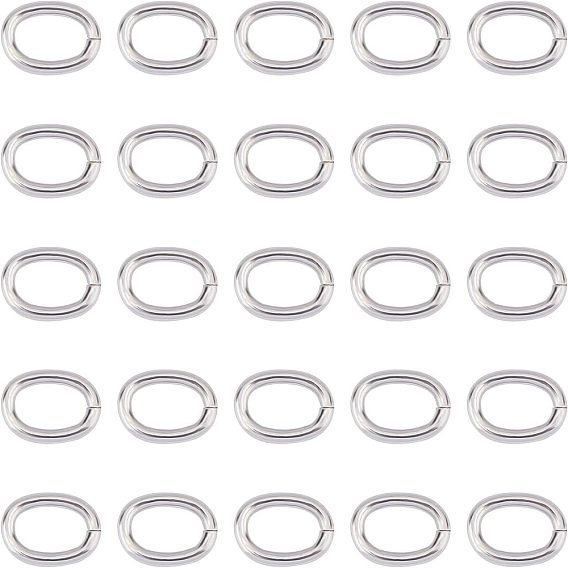 304 из нержавеющей стали открыты кольца прыжок, овальные