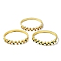 Brass Pave Cubic Zirconia Hinged Bangles for Women, Golden