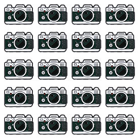 20шт. эмалированные значки для камер, булавки для лацканов из сплава для одежды рюкзака