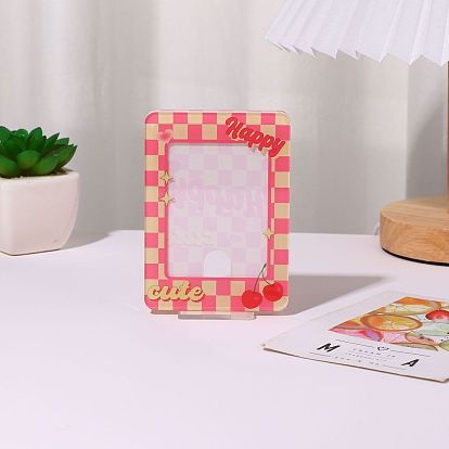 Acrylic Photo Frame Stand, Rectangle