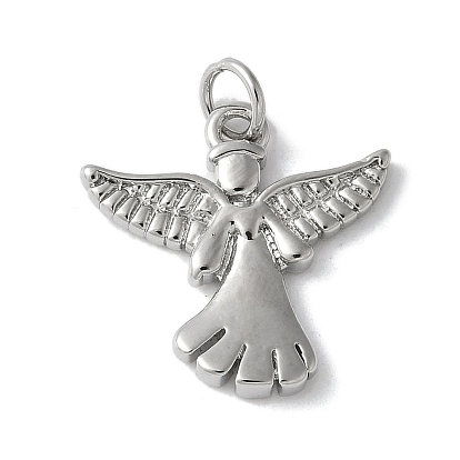 Латунные подвески, ангельские прелести, без свинца и без кадмия, с целью перехода в кольце, долговечный