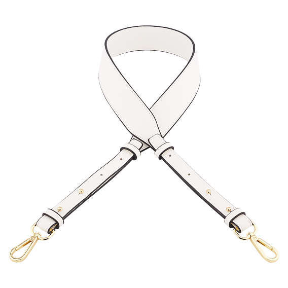 Экологически чистый плечевой ремень из микрофибры из искусственной кожи, с поворотными застежками сплава, для замены ремней для мешков