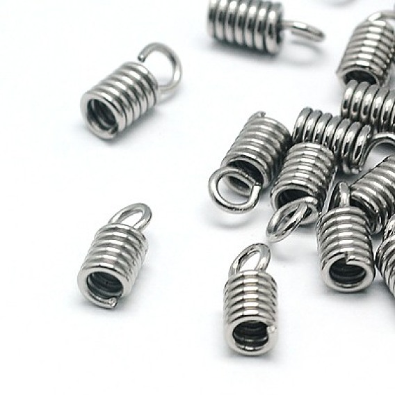 304 Stainless Steel Terminators, Cord Coil