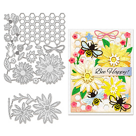 Трафареты для резки углеродистой стали для цветов, для diy scrapbooking, Фотоальбом, декоративная бумага для тиснения, цвет нержавеющей стали