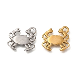 Ионное покрытие (ip) 304 подвески из нержавеющей стали, крабовое очарование