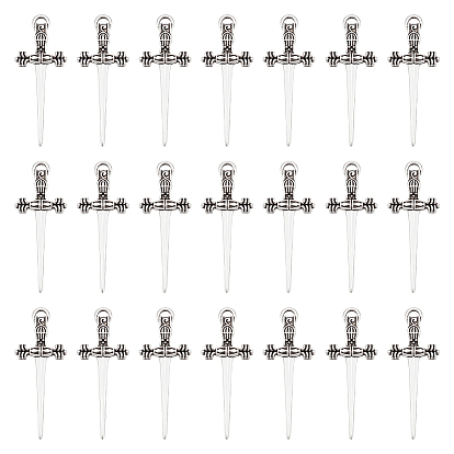 Подвески из сплава, меч