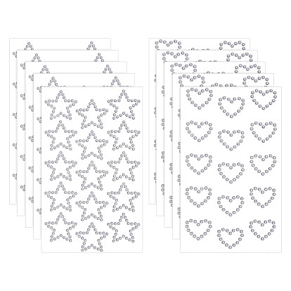 10 листы 2 стиль стразы лицо наклейка, Наклейка с хвостом в виде глаза, украшение для женщин, праздничный аксессуар, украшения для лица своими руками