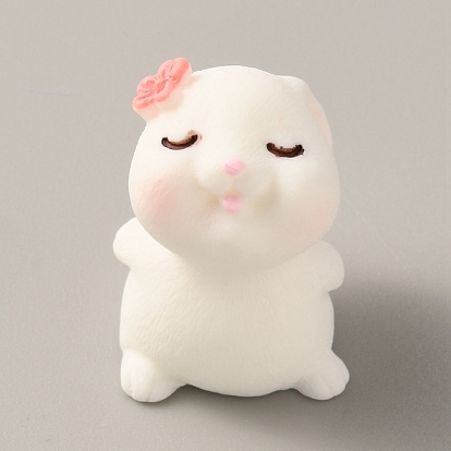 Украшения дисплей смолы, аксессуары для украшения сада, кролик