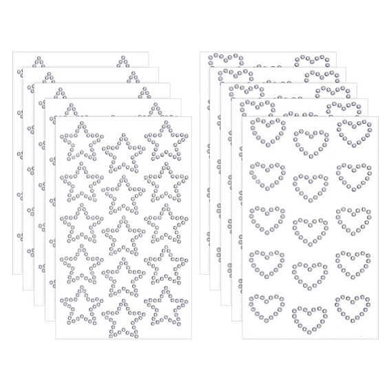 10 листы 2 стиль стразы лицо наклейка, Наклейка с хвостом в виде глаза, украшение для женщин, праздничный аксессуар, украшения для лица своими руками