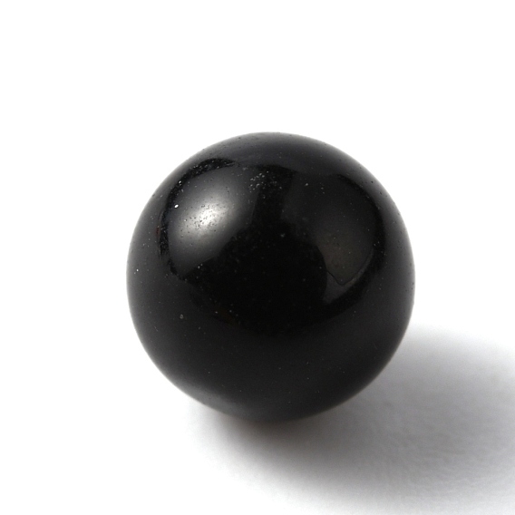 Стеклянная бусина, без отверстия , круглые