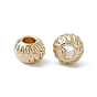 Perles en alliage, rondelle