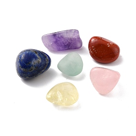 Natural Mixed Stone Beads, Nuggets, Tumbled Stone, Healing Stones, for Reiki Healing Crystals Chakra Balancing, Healing Stones
