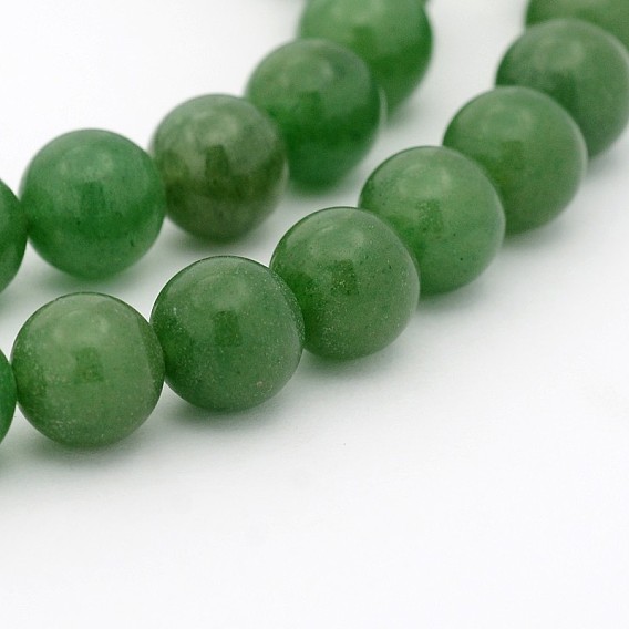 Synthetical Gemstone Dyed Round Bead Strands