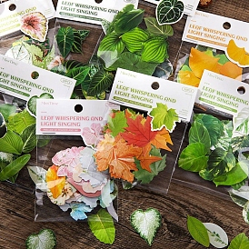 Наклейки для герметизации в форме растений, для скрапбукинга, детские поделки художественных промыслов, этикетки наклейки наклейки