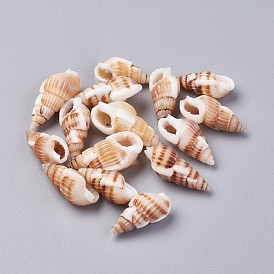 Freshwater Shell Pendants, Spiral shell