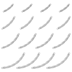 16шт 4 стили 304 подвески из нержавеющей стали, ссылка на бамбуковую палку